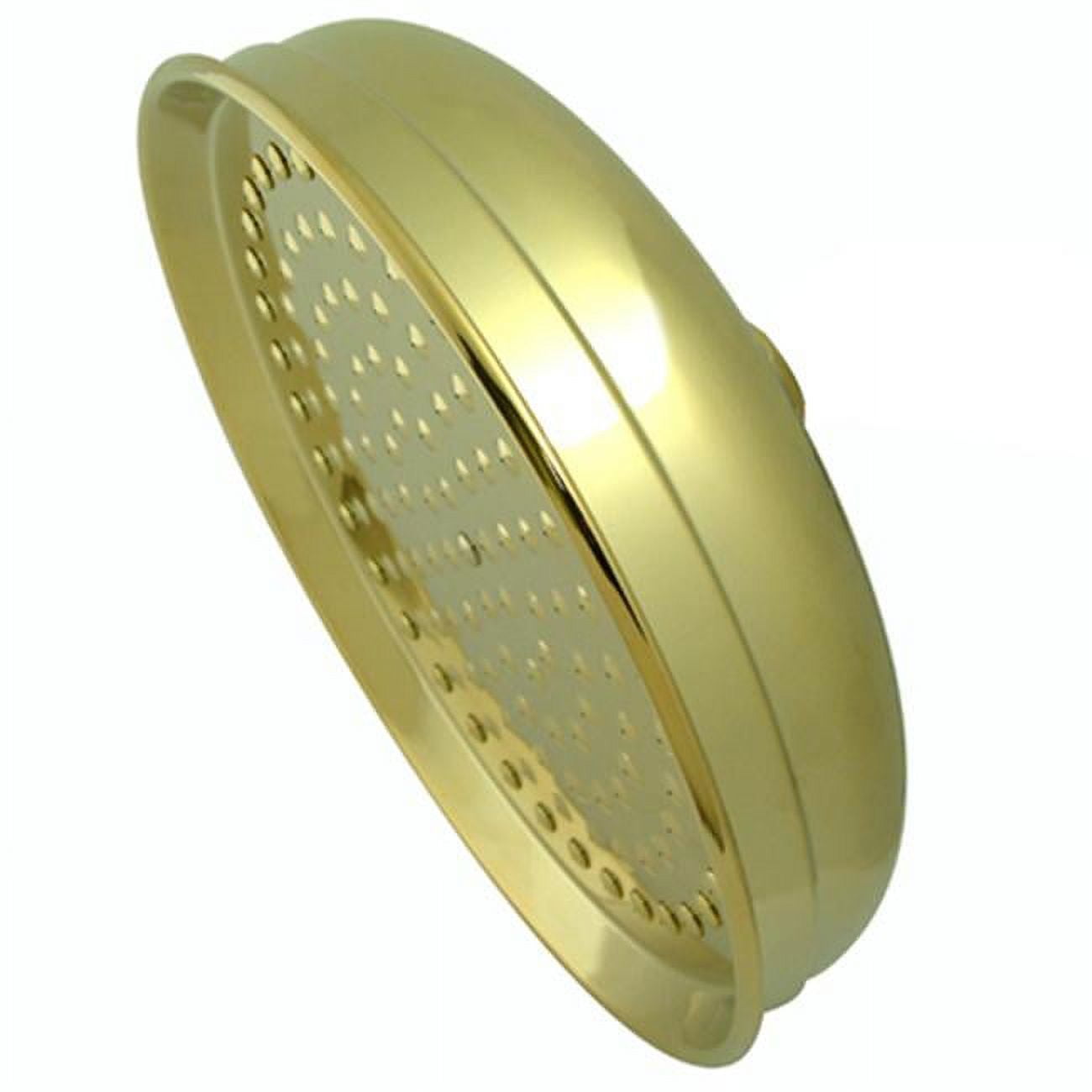 Victorian Polished Brass 10-Inch Round Rain Shower Head