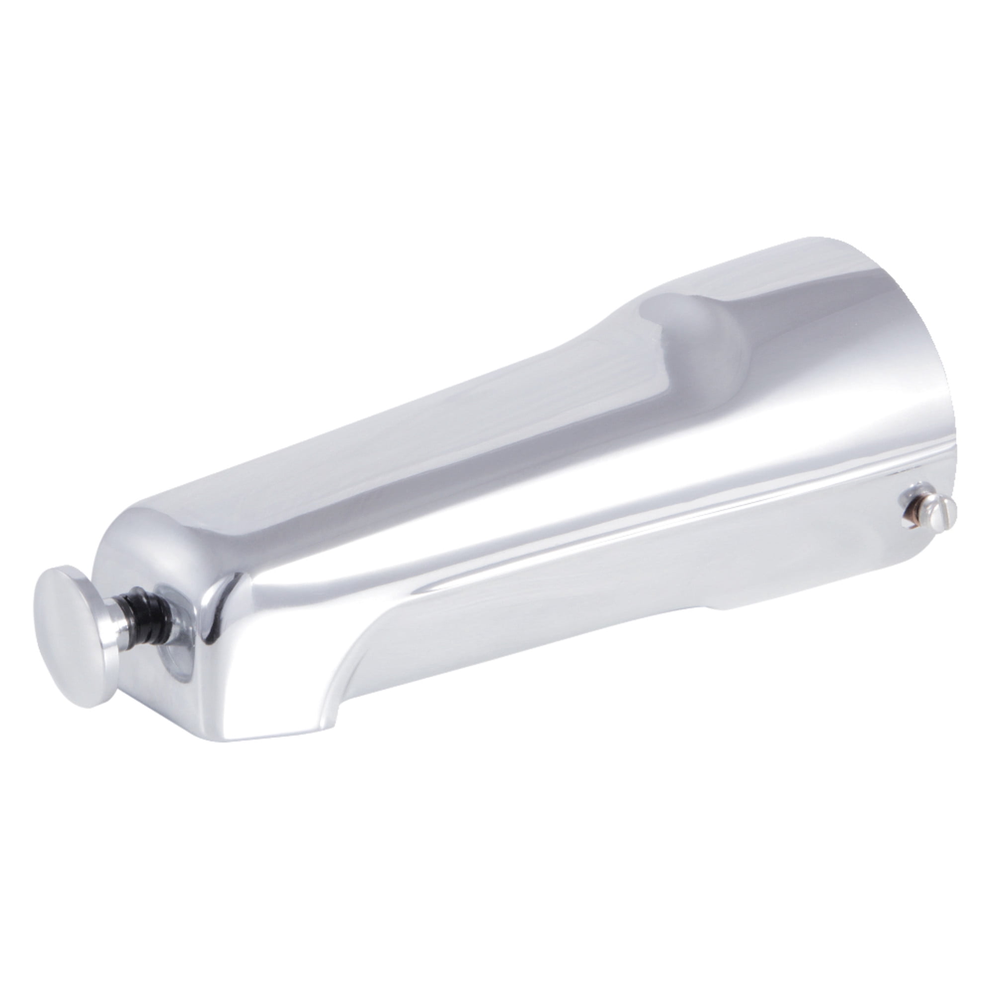 Kingston Brass K1268A1 Shower Scape 6-3/8 Inch Zinc Tub Faucet Spout with Diverter, 1/2 Inch CTS in Polished Chrome