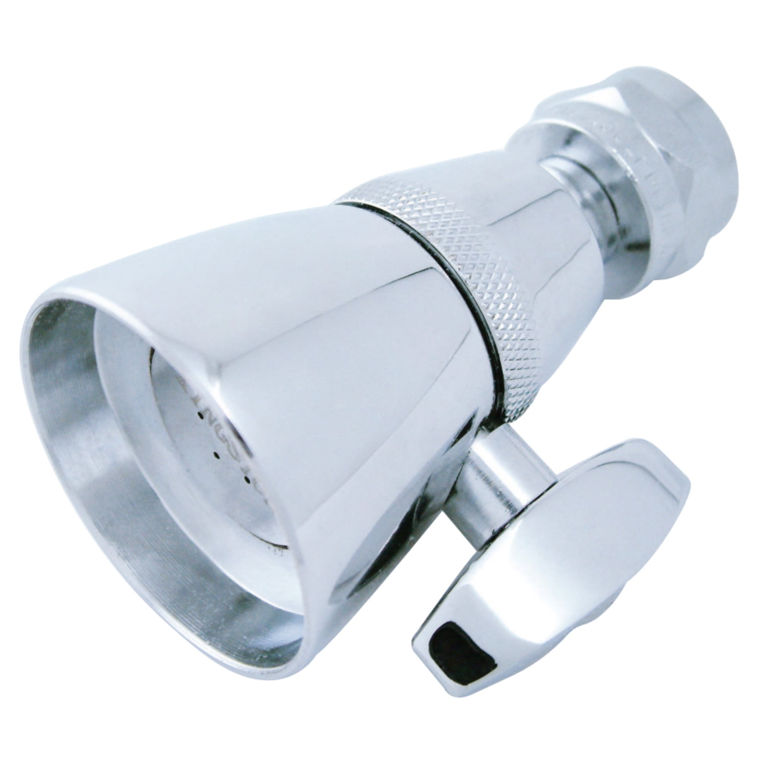 Polished Chrome Adjustable Spray Wall Mounted Shower Head