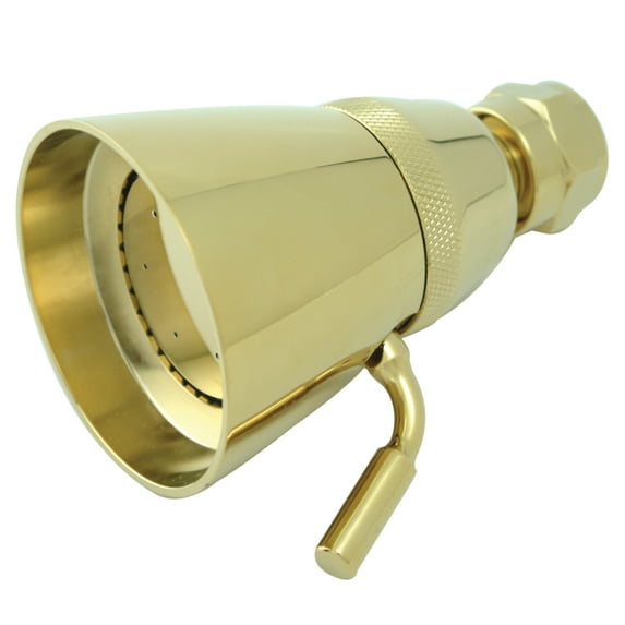 Kingston Brass K133A2 Made To Match 2-1/4 Inch Round Jet Spray Brass Shower Head in Polished Brass