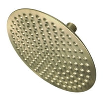 Kingston Brass K136A3 Victorian 7-3/4 Inch Round Raindrop Brass Shower Head in Antique Brass