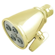 Kingston Brass K137A2 Victorian 2-5/16-Inch Round Adjustable Jet Spray Brass Shower Head in Polished Brass
