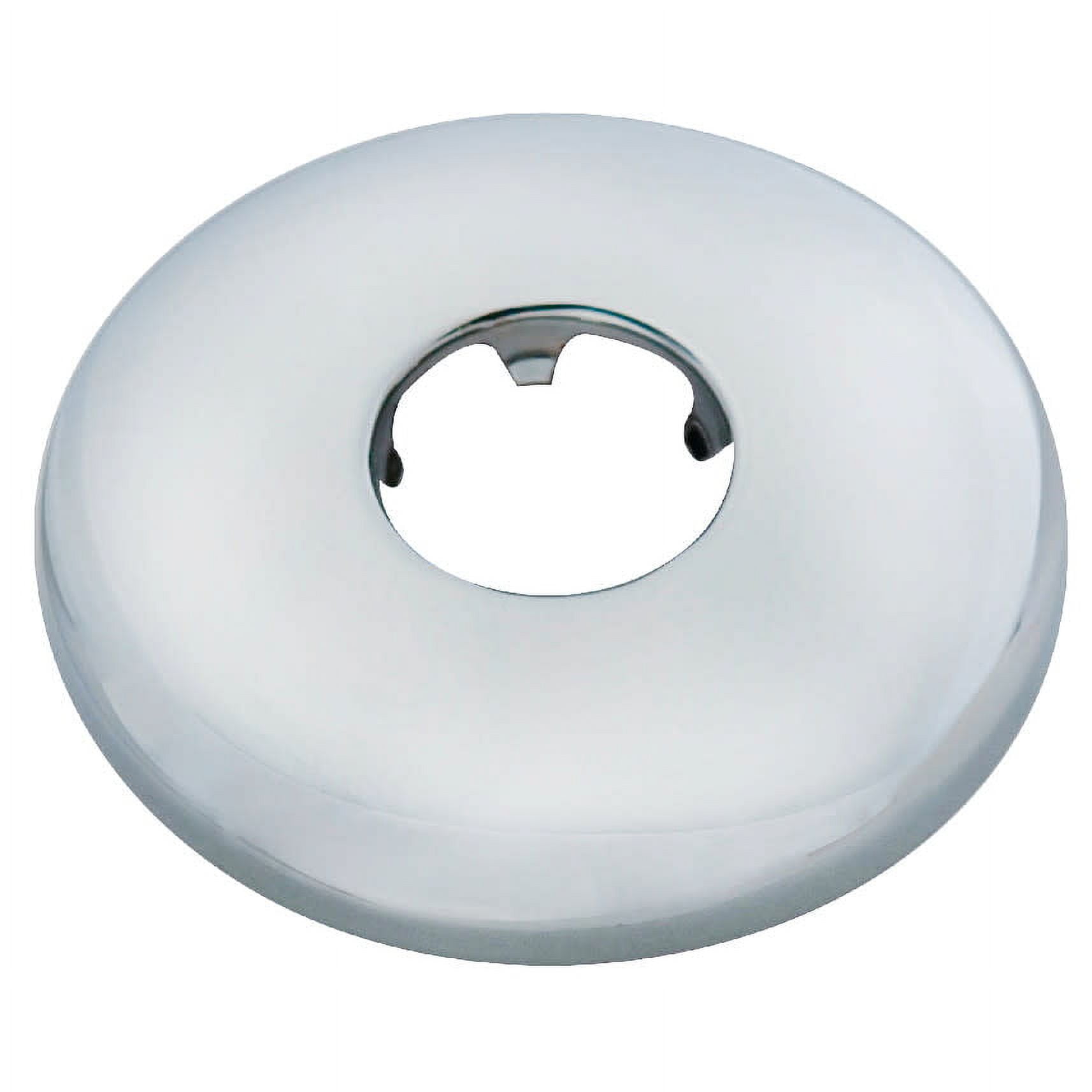 Polished Chrome Round Shower Arm Flange