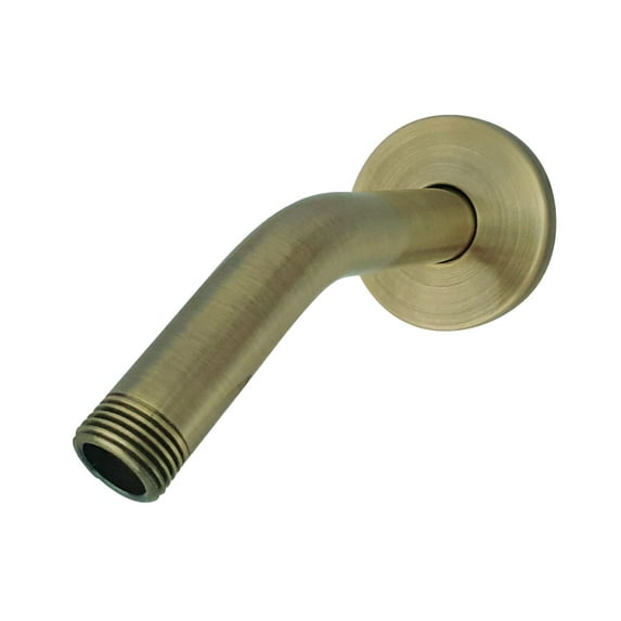 Kingston Brass K151K3 Shower Scape 6" Shower Arm with Flange, Antique Brass