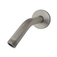 thumbnail image 1 of Kingston Brass K151K8 Shower Scape 6" Shower Arm with Flange, Brushed Nickel, 1 of 2