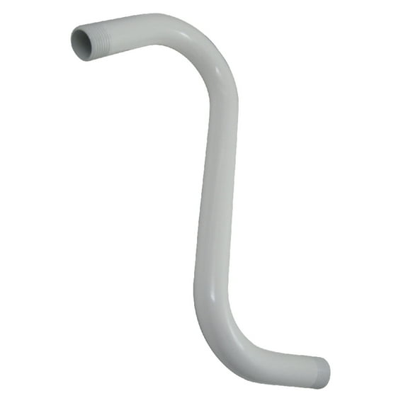 Kingston Brass K152A6 Shower Scape 8" S-Shape Shower Arm, Polished Nickel