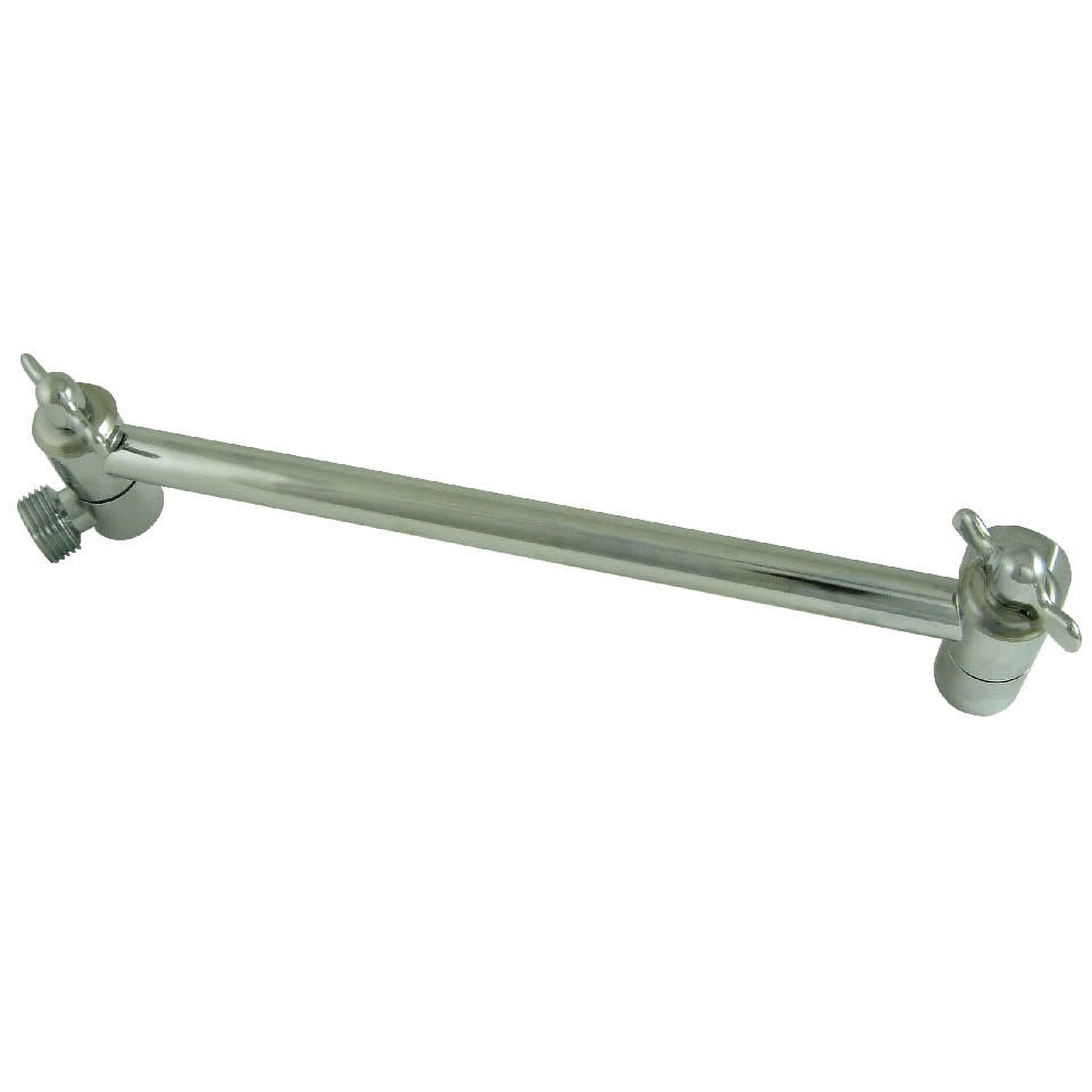 10-Inch Polished Chrome Adjustable High-Low Shower Arm