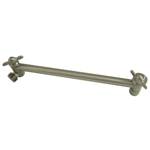 Kingston Brass K153A8 10" Adjustable High-Low Shower Arm, Brushed Nickel