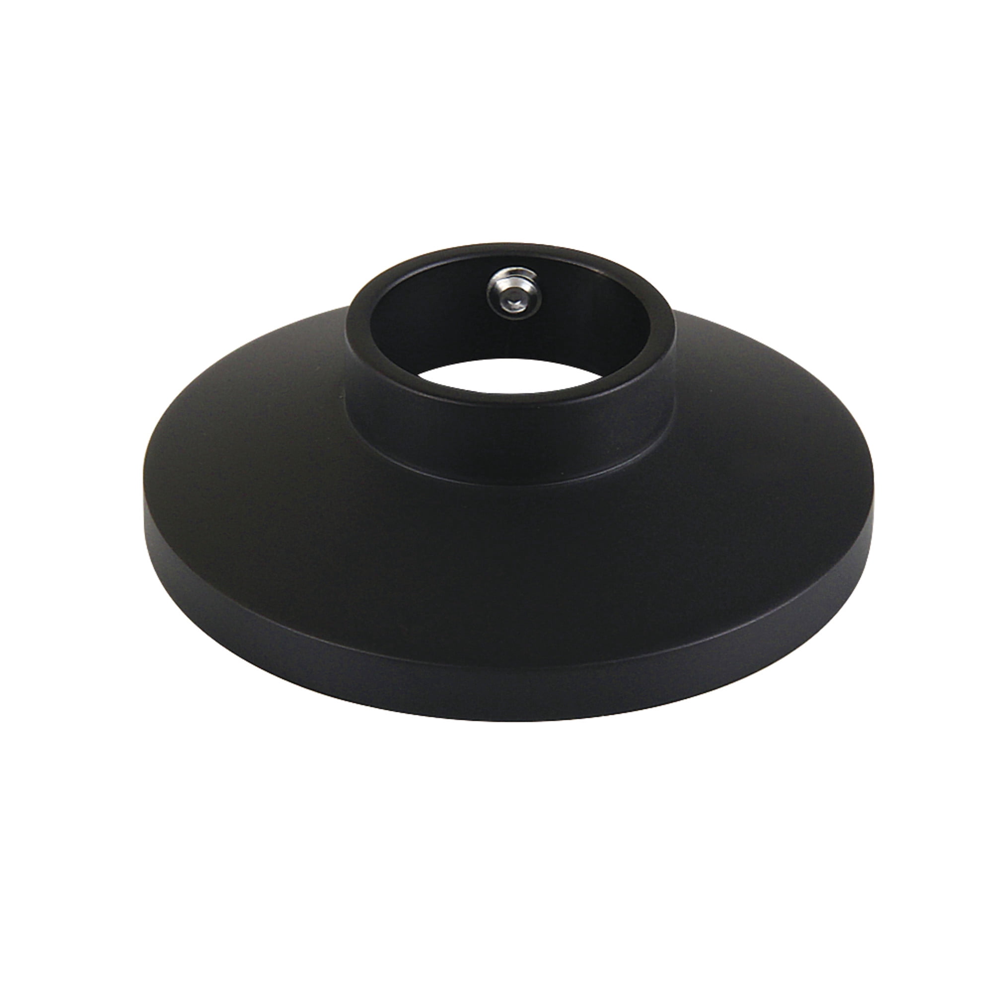 Kingston Brass K154F0 Round Shower Arm Flange, Matte Black