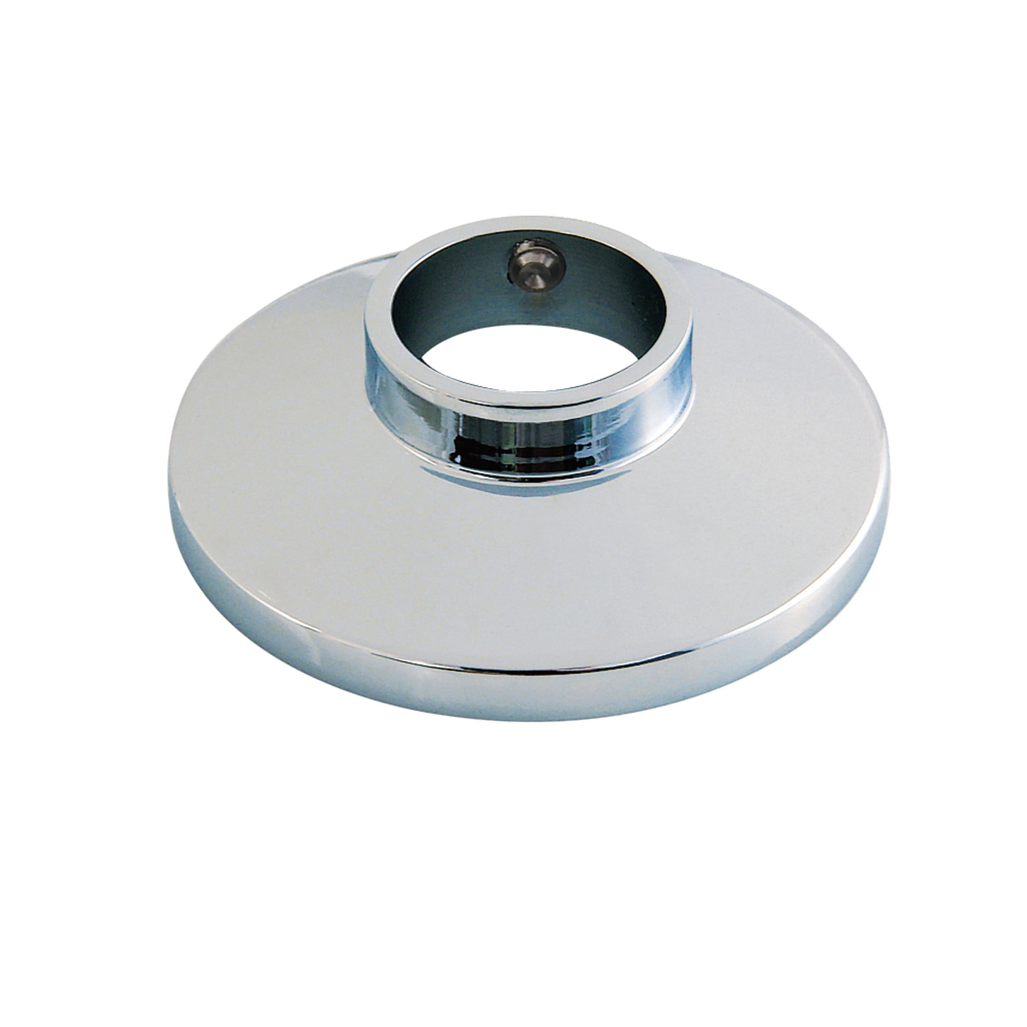 Polished Chrome Round Shower Arm Flange