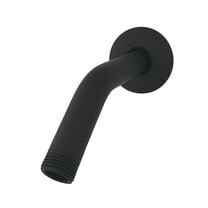 Kingston Brass K155K0 Shower Scape 6" Shower Arm with Flange, Matte Black