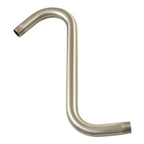 Kingston Brass K159A8 Shower Scape 10" S-Shape Shower Arm, Brushed Nickel