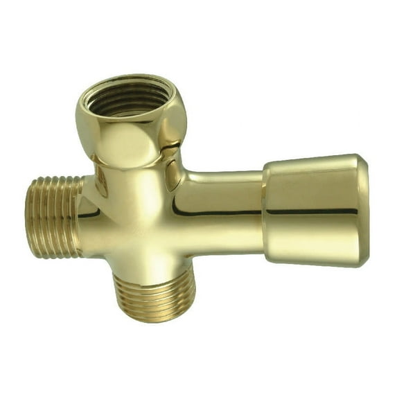 Kingston Brass K161A2 Shower Scape Shower Diverter, Polished Brass