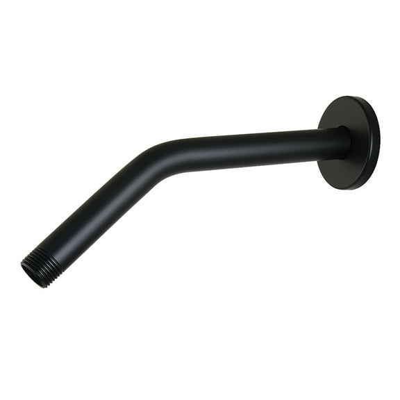 Kingston Brass K162R0 Shower Scape 10" Shower Arm with Round Flange, Matte Black