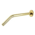 thumbnail image 1 of Kingston Brass K163R2 Shower Scape 12" Shower Arm with Round Flange, Polished Brass, 1 of 3