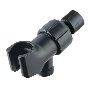 Kingston Brass K170A0 Trimscape Shower Arm Bracket with Hose Outlet in Matte Black