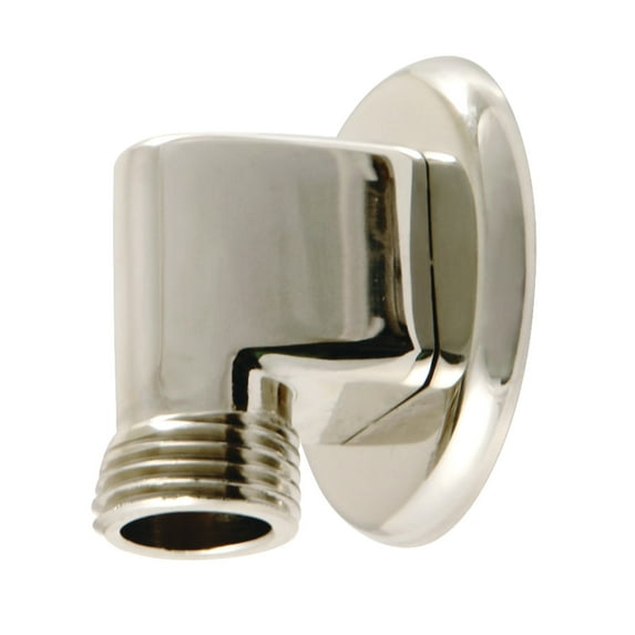 Kingston Brass K173A6 Shower Scape Wall Mount Supply Elbow, Polished Nickel