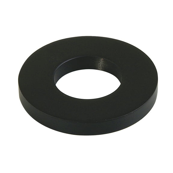 Kingston Brass K173M0F Trimscape Round Shower Arm Flange for K173M0, Matte Black