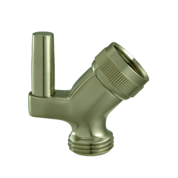 Kingston Brass K179A8 Handheld Shower Arm Pin Mount with Hose Outlet in Brushed Nickel