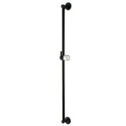 Kingston Brass K183A0 Shower Scape 30" Brass Shower Slide Bar, Matte Black