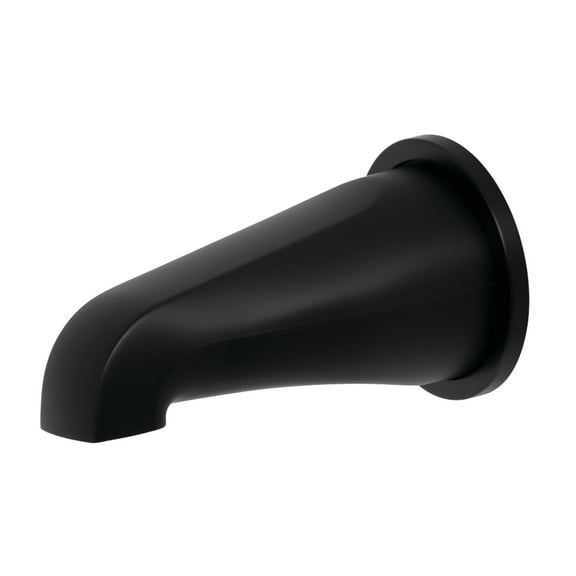 Kingston Brass K187E0 Non-Diverter Tub Spout, Matte Black