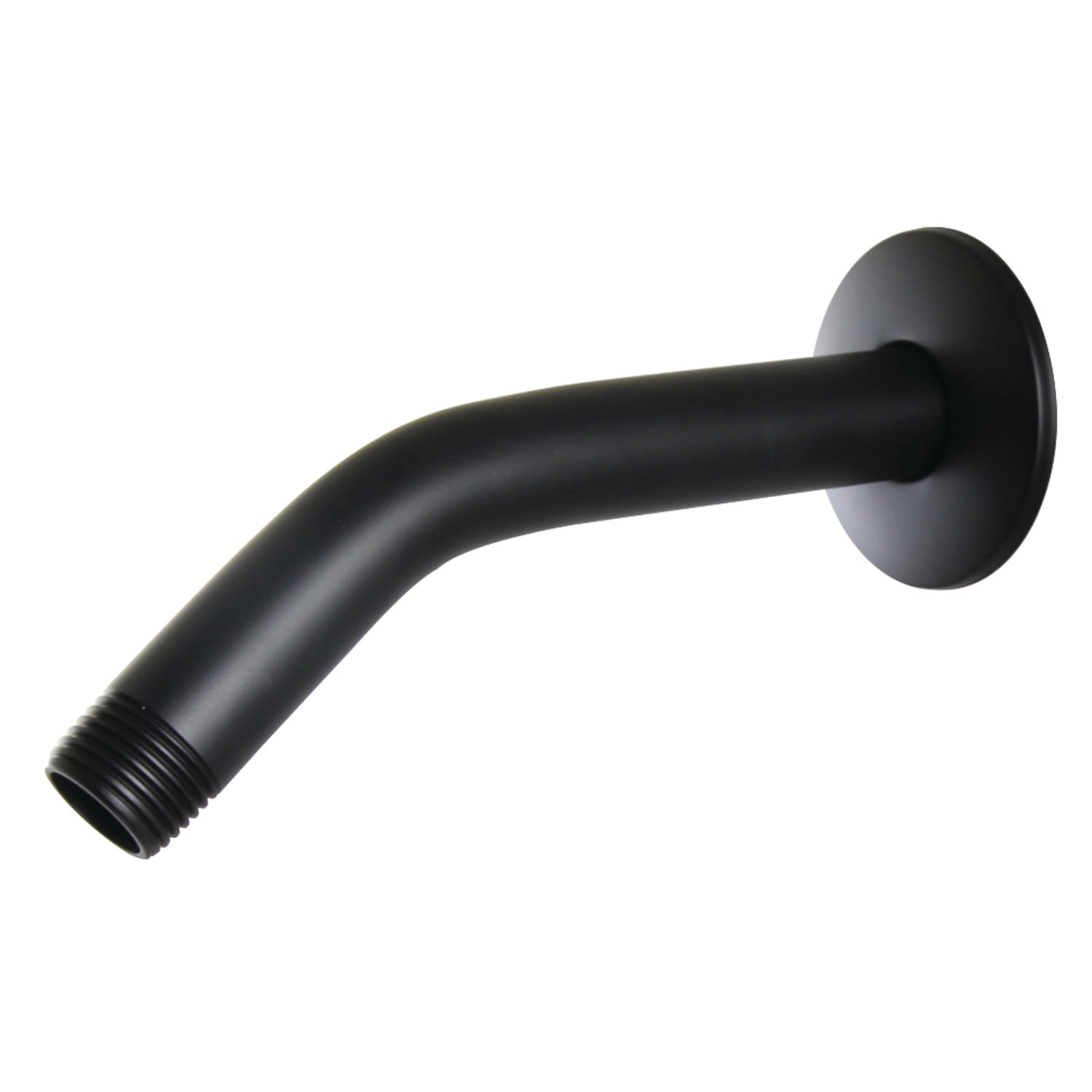 Kingston Brass K208M0 Trimscape 8" Shower Arm with Flange, Matte Black