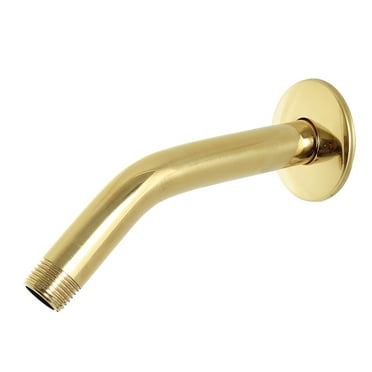 Kingston Brass K208M2 Trimscape 8" Shower Arm with Flange, Polished Brass