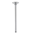 thumbnail image 1 of Kingston Brass K210A1 Trimscape 10-Inch Rain Drop Ceiling Mount Shower Arm with Round Flange in Polished Chrome, 1 of 4