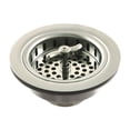 thumbnail image 1 of Kingston Brass K212PN Tacoma Spin & Seal Sink Basket Strainer, Polished Nickel, 1 of 2