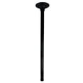 thumbnail image 1 of Kingston Brass K217A0 Trimscape 17-Inch Rain Drop Ceiling Mount Shower Arm with Round Flange in Matte Black, 1 of 4