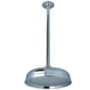 Kingston Brass Victorian 10" Shower Head & 17" Ceiling Support Combo