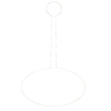 Kingston Brass K136A4 Victorian 7-3/4 In. Showerhead, Black