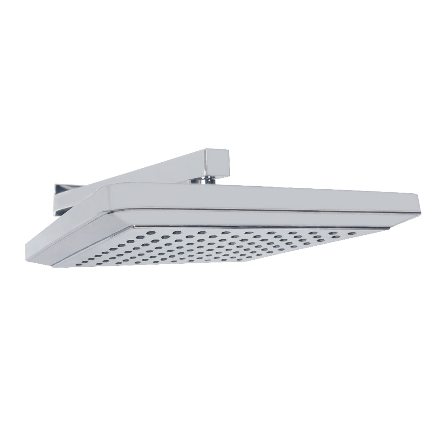 Kingston Brass K250A1CK Shower Scape 9-5/8" Square Shower Head with Shower Arm, Polished Chrome