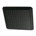 thumbnail image 1 of Kingston Brass K251A0 Shower Scape 9-5/8" Square Rainfall Shower Head, Matte Black, 1 of 2