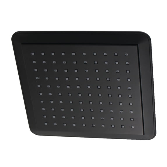 Kingston Brass K251A0 Shower Scape 9-5/8" Square Rainfall Shower Head, Matte Black