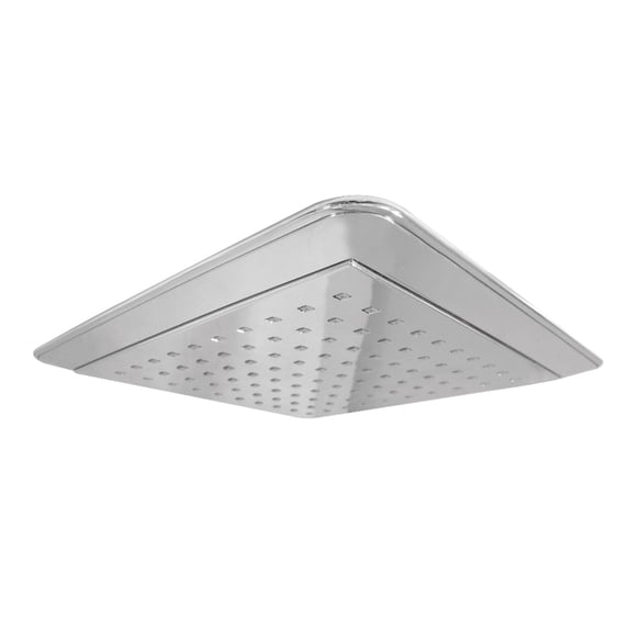 Kingston Brass K251A1 Shower Scape 9-5/8" Square Rainfall Shower Head, Polished Chrome