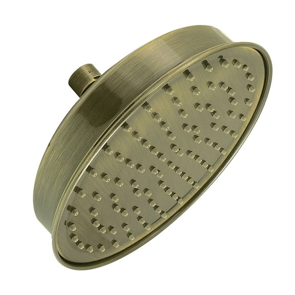Kingston Brass K324A3 Shower Scape 8" Round Raindrop Brass Shower Head, Antique Brass