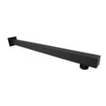 thumbnail image 1 of Kingston Brass K4160 Shower Scape 15-3/4" Square Rain Drop Shower Arm with Flange, Matte Black, 1 of 2