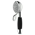 thumbnail image 1 of Kingston Brass K511A1 Kaiser 5-Function Hand Shower, Polished Chrome/Black, 1 of 4