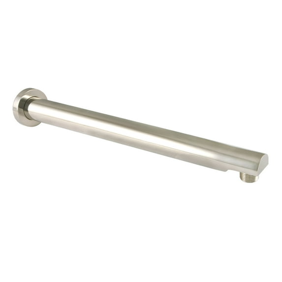 Kingston Brass K8113E6 Aquaelements 13" Brass Shower Arm with Flange, Polished Nickel