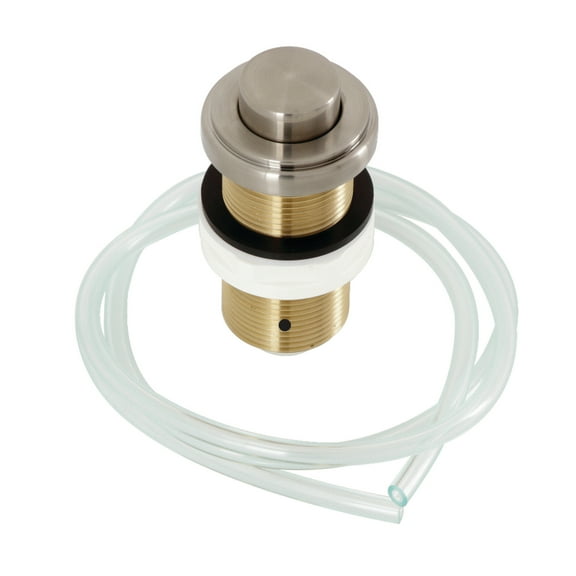 Kingston Brass KA218 Trimscape Disposal Air Switch Button in Brushed Nickel