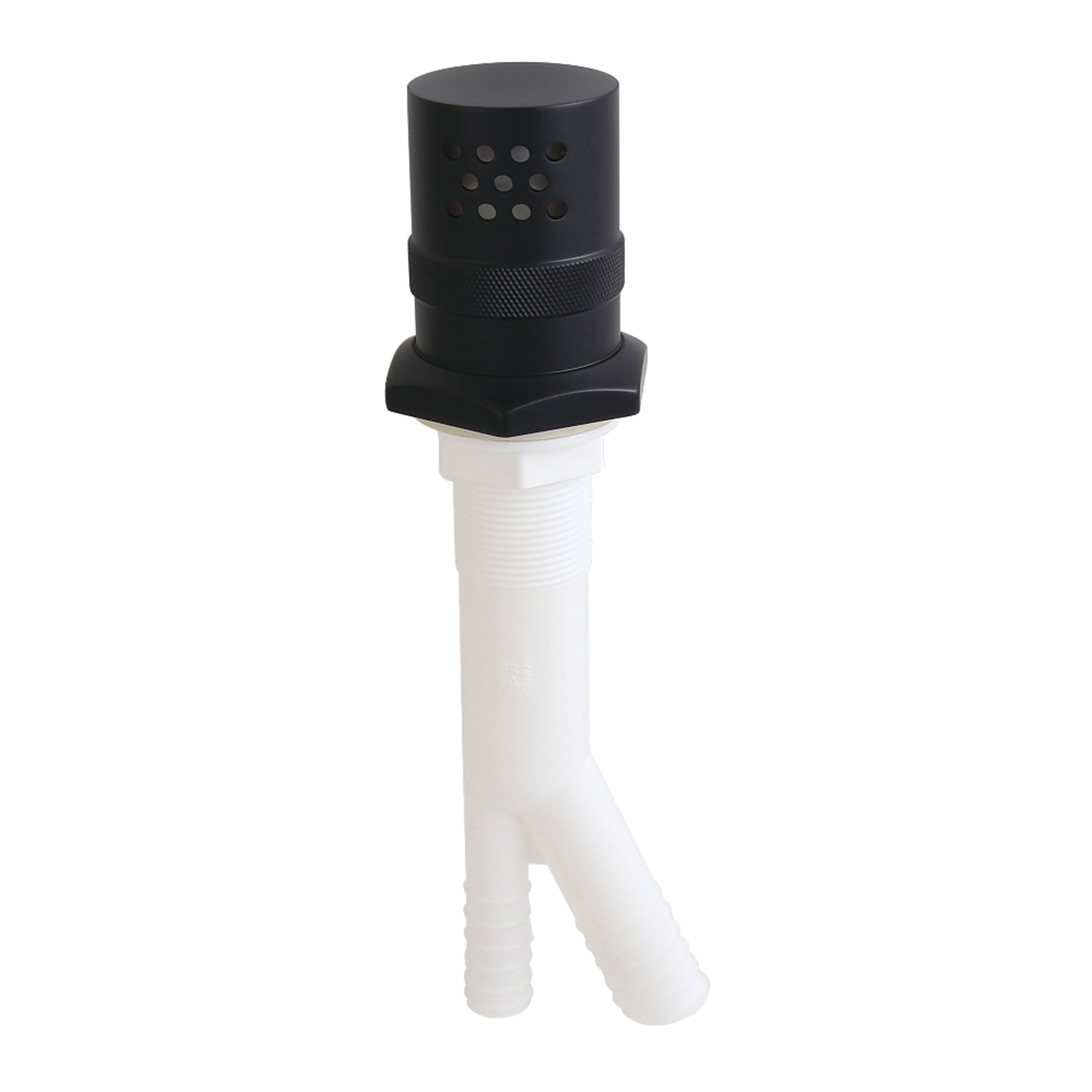 Kingston Brass KA411MB Trimscape Dishwasher Air Gap, Matte Black