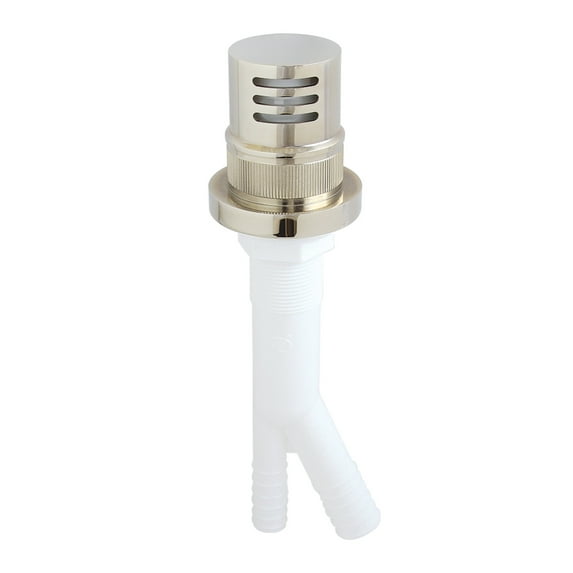 Kingston Brass KA421PN Trimscape Dishwasher Air Gap, Polished Nickel