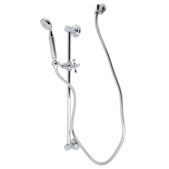 Kingston Brass KAK3421W1 Shower Combo, Polished Chrome