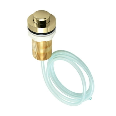 Kingston Brass KAM212 Gourmetier Garbage Disposal Air Switch Button, Polished Brass