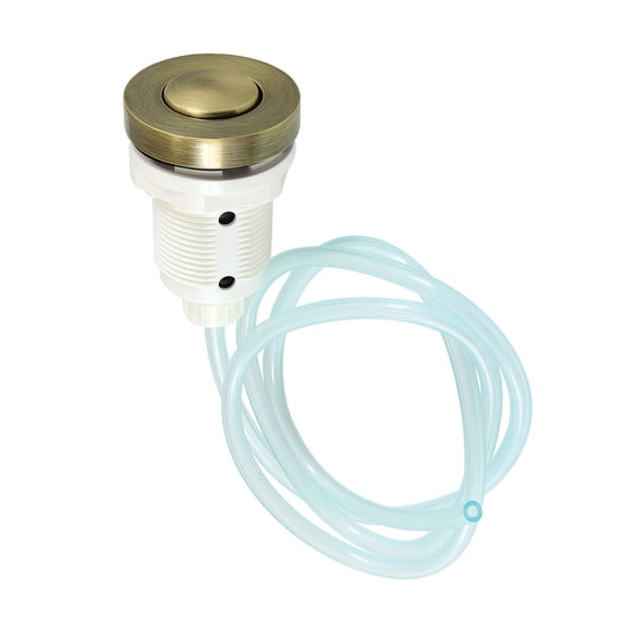 Kingston Brass KAM31AB Trimscape Garbage Disposal Air Switch Button in Antique Brass