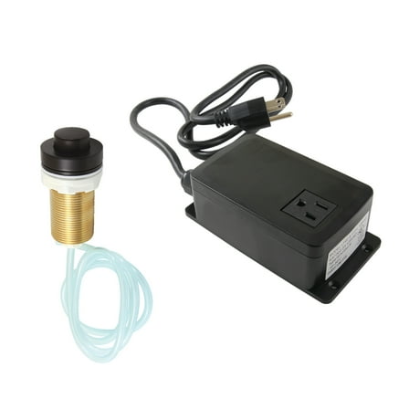 Kingston Brass KAMSK215 Trimscape Single Outlet Garbage Disposal Air Switch Kit in Oil Rubbed Bronze