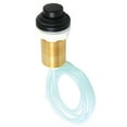 thumbnail image 1 of Kingston Brass KAT210 Trimscape Garbage Disposal Air Switch Button in Matte Black, 1 of 4