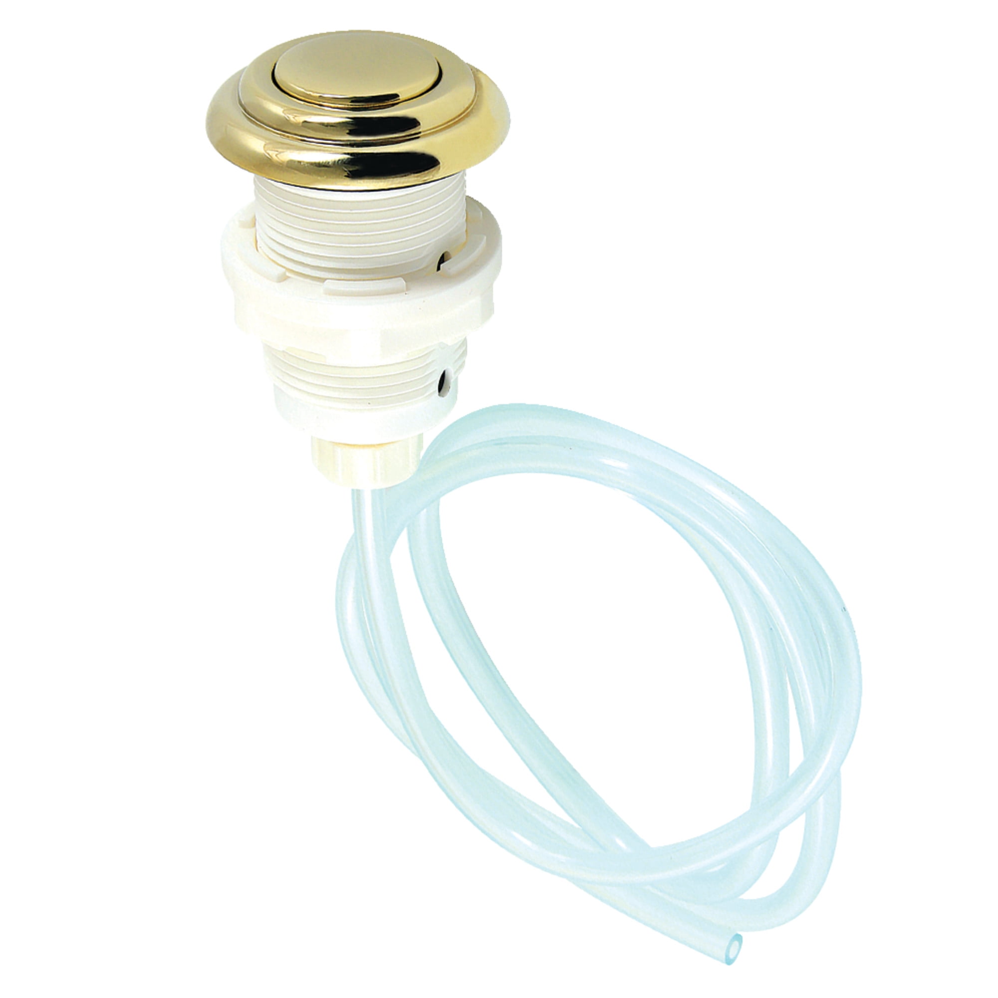 Kingston Brass KAT312 Trimscape Garbage Disposal Air Switch Button in Polished Brass