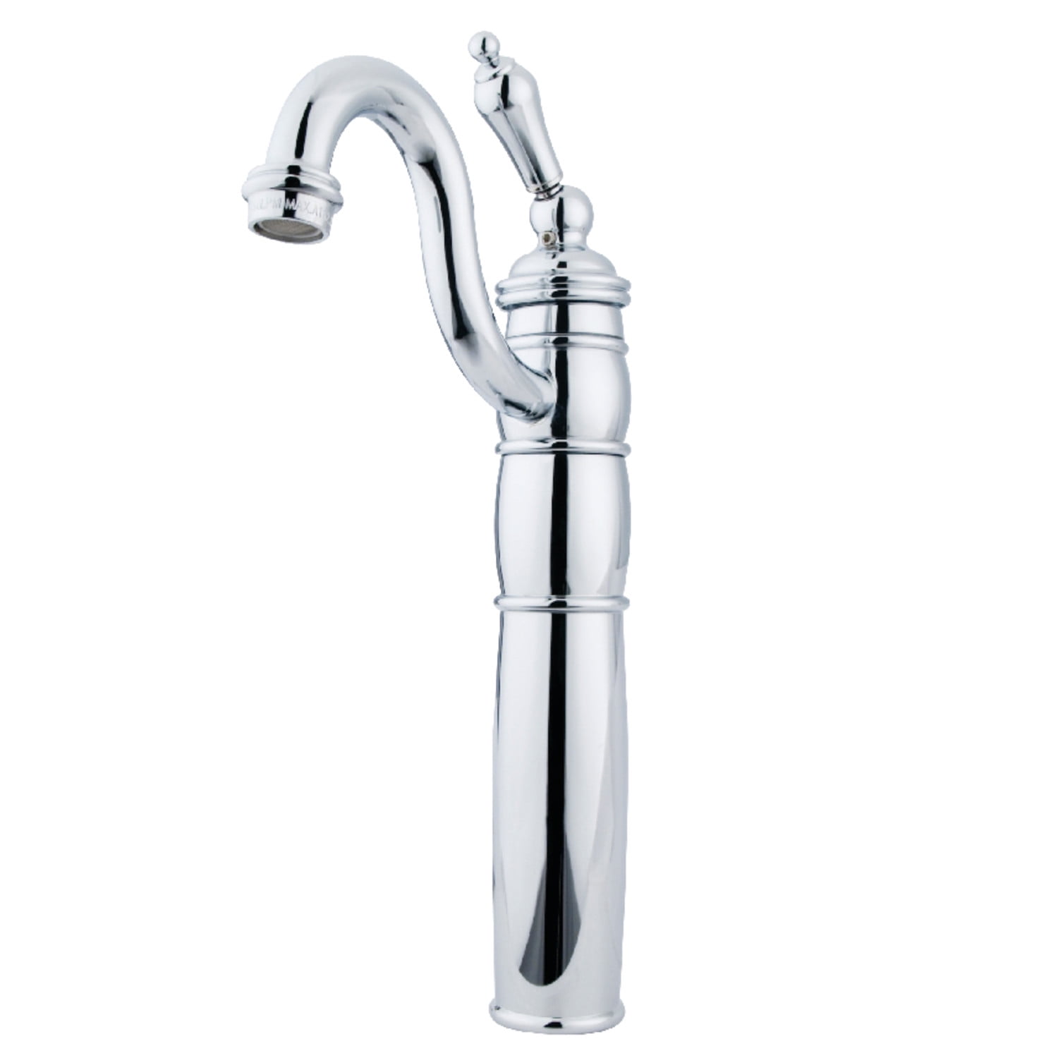 Kingston Brass KB1421AL Vessel Standard Mount Bathroom Faucet, Polish